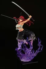 FAIRY TAIL ERZA SAMURAI  SHIKKOKU STATUE - immagine 5