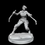 D&D FRAMEWORKS-HUMAN ROGUE FEMALE - immagine 3