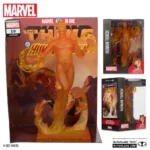MARVEL COLLECTION W6 1:6 HUMAN TORCH (MARVEL 2-IN-1 #10) FIGURE - immagine 5