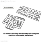 30MM OPTION PARTS SET 15 MULTI VERNIER/MULTI-JOINT 1/144 - immagine 3