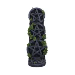 AGED PENTAGRAM WICCAN INCENSE BURNER - immagine 5