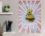 SpongeBob SquarePants Krusty Krab Tin Sign
