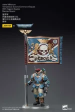 WH40K ASTRA MILITARUM TEMPESTUS SCIONS COMMAND SQUAD 55TH KAPPIC EAGLES BANNER BEARER - immagine 8