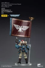 WH40K ASTRA MILITARUM TEMPESTUS SCIONS COMMAND SQUAD 55TH KAPPIC EAGLES BANNER BEARER - immagine 5