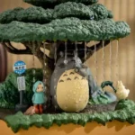 TOTORO BONSAI WATER GARDEN KASAJUKU DIORAMA STATUE - immagine 5