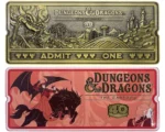 Dungeons & Dragons: The Cartoon - 40th Anniversary Rollercoaster Ticket Replica - immagine 5