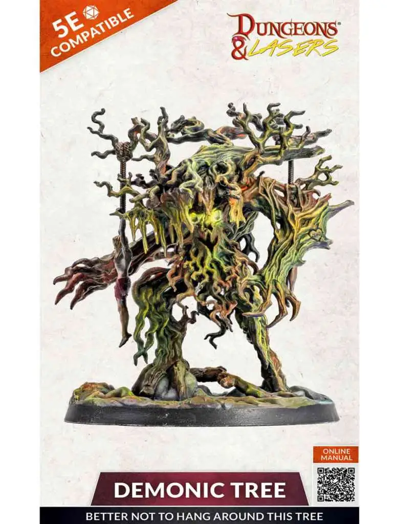94638__383390893 Dungeons & Lasers - DEMONIC TREE - immagine 1