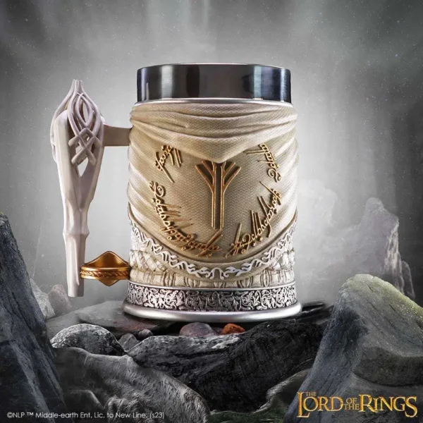 LORD OF THE RINGS GANDALF THE WHITE TANKARD