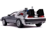Back To The Future Part 2 - 1982 De Lorean DMC 12 - 1:24 Die-Cast Model With Lights - immagine 7