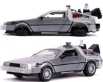 Back To The Future Part 2 - 1982 De Lorean DMC 12 - 1:24 Die-Cast Model With Lights - immagine 5