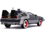 BACK TO THE FUTURE 3 1982 DELOREAN LIGHTS 1/24 DIE-CAST MODEL - immagine 8