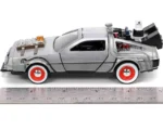 Back To The Future Part 3 - 1982 De Lorean DMC 12 - 1:32 Die-Cast Model - immagine 8