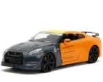 Naruto Shippuden - 2009 Nissan GT-R With Naruto - 1:24 Die-Cast Model - immagine 5