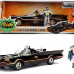 BATMAN 1966 BATMOBILE & BATMAN 1/24 DCM