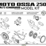MOTO OSSA MODEL KIT 1/12