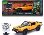 Transformers Rise of the Beasts - 1977 Chevrolet Camaro Bumblebee - 1:24 Die-Cast Model - immagine 3