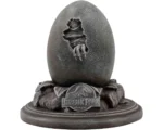 Jurassic Park 30th Anniversary Velociraptor Egg Statue & John Hammond Cane Replica  Set - immagine 5