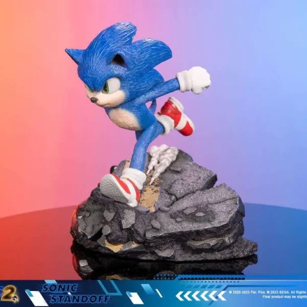 SONIC 2 SONIC STANDOFF STATUE