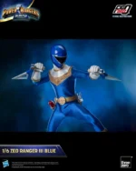 POWER RANGERS ZEO RANGER III BLUE 1/6 FIGURE - immagine 7