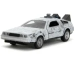 Back To The Future Part 1 - 1982 De Lorean DMC 12  With Frost Effect - 1:32 Die-Cast Model Limited Edition - immagine 7