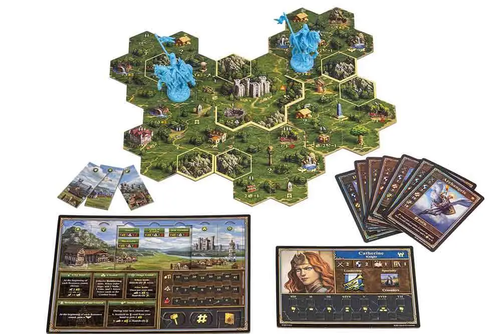 97605__743358772 HEROES OF MIGHT AND MAGIC III THE BOARD GAME - VERSION FRANÇAISE - immagine 1