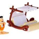 THE FLINTSTONES FLINTMOBILE & FRED 1/32 DIE-CAST MOBILE