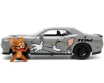 TOM & JERRY 2015 DODGE CHALLENGER HELLCAT & JERRY 1/24 DIE-CAST MODEL - immagine 6