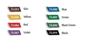 98770__2302975733 GAME COLOR SET 72296 GAME INKS - immagine 1