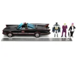 Batman 1966 - Batmobile With Batman, Robin, Joker & The Penguin - 1:24 Die-Cast Model Deluxe Edition - immagine 3