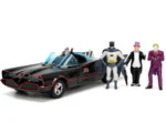 Batman 1966 - Batmobile With Batman, Robin, Joker & The Penguin - 1:24 Die-Cast Model Deluxe Edition - immagine 2