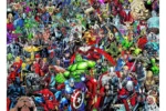 Marvel : All-Cast - Impossible Jigsaw Puzzle 1000 Pcs