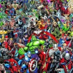 Marvel : All-Cast - Impossible Jigsaw Puzzle 1000 Pcs