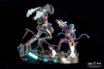 LEAGUE OF LEGENDS JINX +VI BUNDLE STATUE - immagine 8