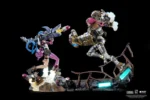 LEAGUE OF LEGENDS JINX +VI BUNDLE STATUE - immagine 5