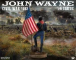 JOHN WAYNE CIVIL WAR 1863 1/6 STATUE - immagine 6