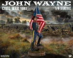 JOHN WAYNE CIVIL WAR 1863 1/6 STATUE - immagine 5