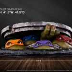 TMNT UNDERGROUND  1:1 SCALE DIORAMA