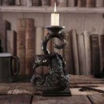 WITCHES FAMILIAR SPITE CANDLESTICK HOLD - immagine 5