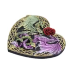 DRAGON LOVE HEART INCENSE BURNER - immagine 7