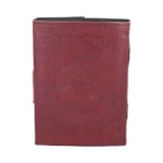 LEATHER DIARY EMBOSS TREE OF LIFE & LOCK - immagine 7
