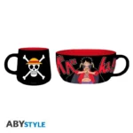 ONE PIECE LUFFY BREAKFAST SET MUG & BOWL - immagine 6