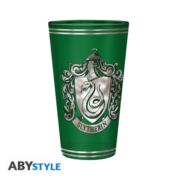 HARRY POTTER - Premium Large Glass - 400ml - Slytherin