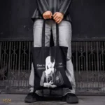 WEDNESDAY BLACK TOTE BAG - immagine 5