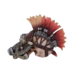 STEAMPUNK FLAME HAWK SKULL - immagine 8