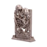 THE LOVERS BRONZE GOTHIC SKELETON ORNAM - immagine 8