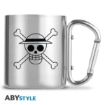 ONE PIECE LUFFY & SKULL MUG CARABINER - immagine 5