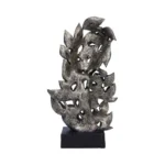 NATURAL EMOTION - EMBRACE SILVER STATUE - immagine 6