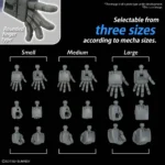 OPTION PARTS SET GUNPLA 04 BUILD HANDS ROUND - immagine 3
