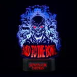 STRANGER THINGS BAD TO THE BONE DESK LED LAMP - immagine 5