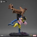 X-MEN 97 WOLVERINE & GAMBIT 1/10 STATUE - immagine 6